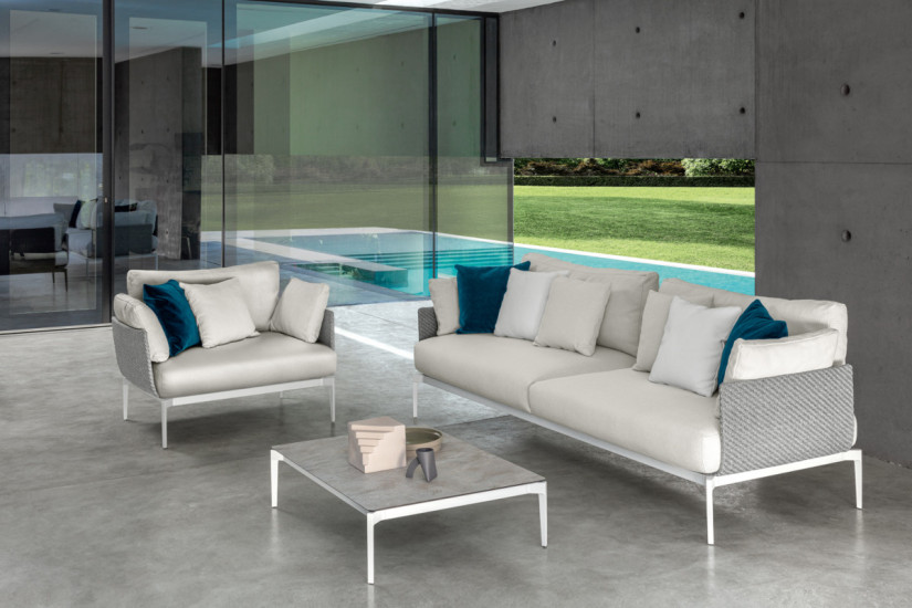 Divano outdoor Leaf Talenti - 4