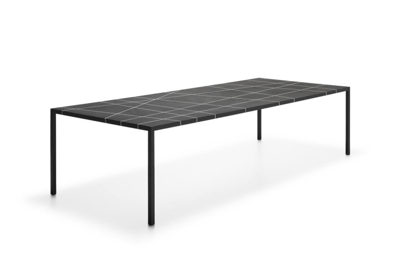 Table Tense Material Intarsia MDF Italia - 1