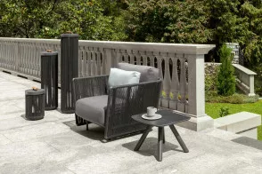 Coral outdoor living armchair 2