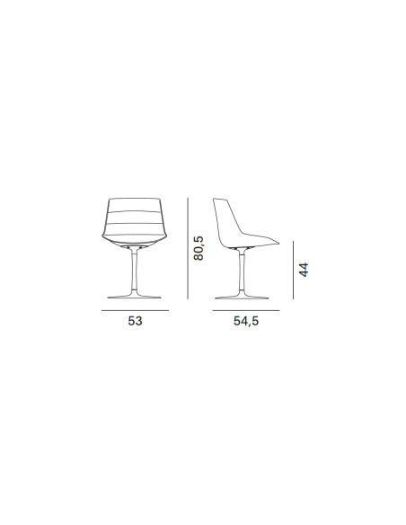 Sedia Flow Padded (Offerta Expo) MDF Italia - 6