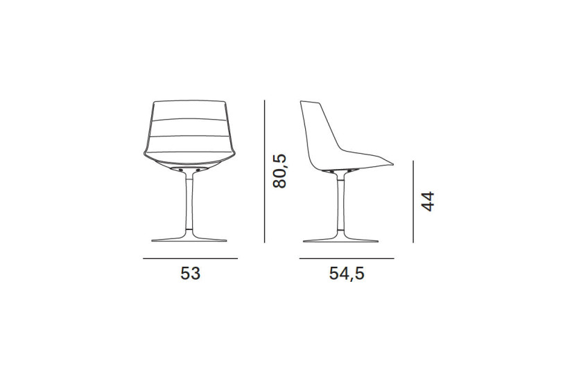 Sedia Flow Padded (Offerta Expo) MDF Italia - 6