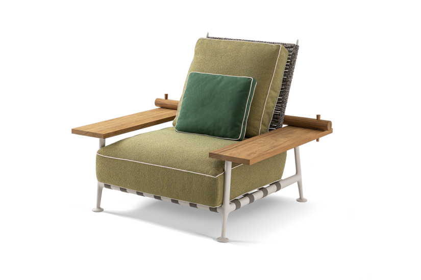 Fauteuil d'extérieur Fenc-e Nature Cassina - 3