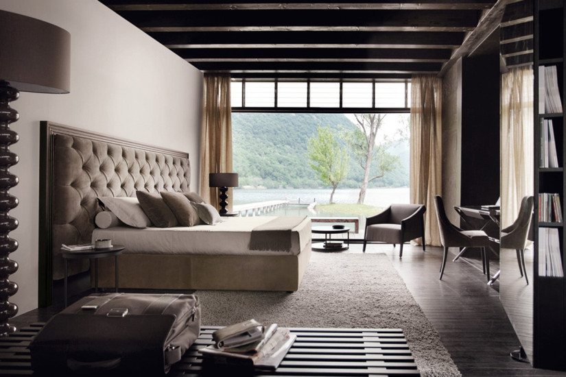 Letto Enya Capitonné Porada - 2