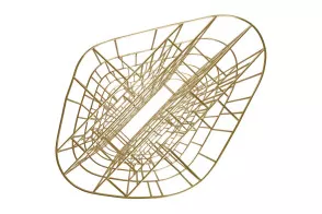 Golden Cage Bookcase 2