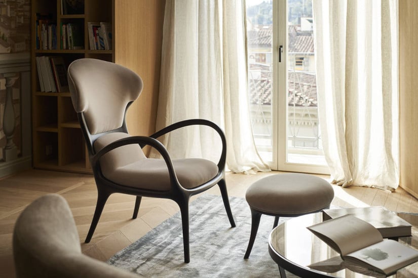 Fauteuil Saturn Ceccotti Collezioni - 5