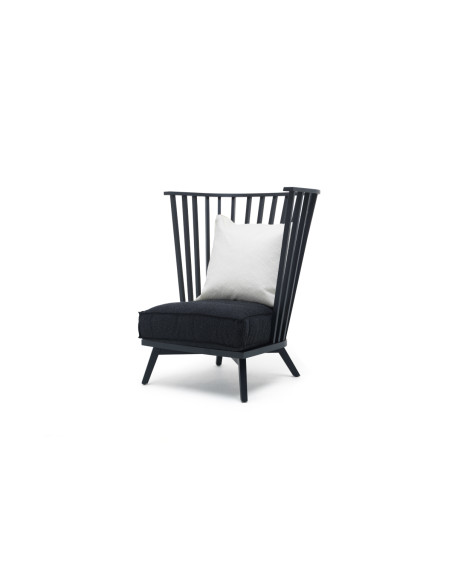 Gray 06 Bergère Armchair