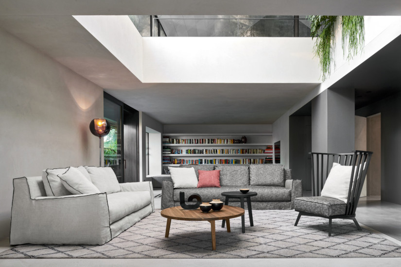 Gray 06 Bergère Armchair