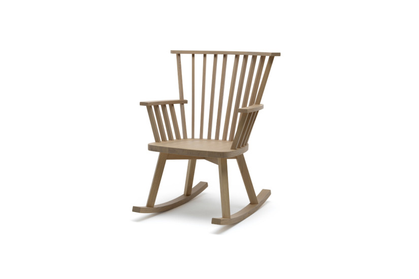 Gray 29 rocking chair