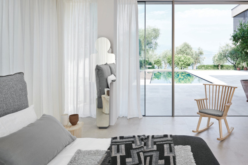 Gray 29 rocking chair