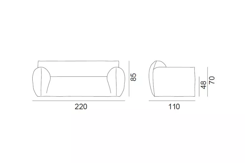 Nuvola 10 Sofa (Expo Offer)