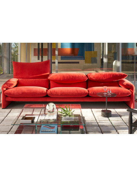 Canapé Maralunga 50 - 3 places Maxi Cassina - 3