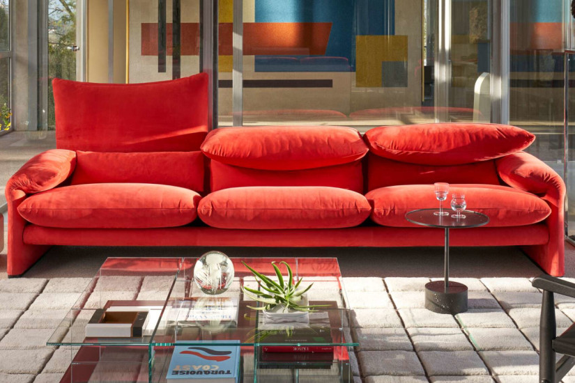 Canapé Maralunga 50 - 3 places Maxi Cassina - 3