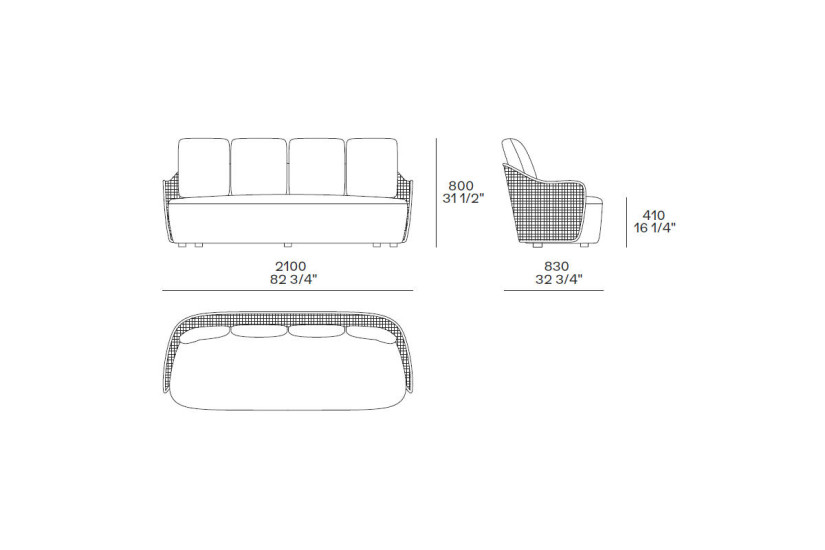 Mad Out Outdoor Sofa