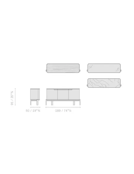 Credenza Duo Ceccotti Collezioni - 8