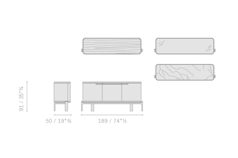 Credenza Duo Ceccotti Collezioni - 8