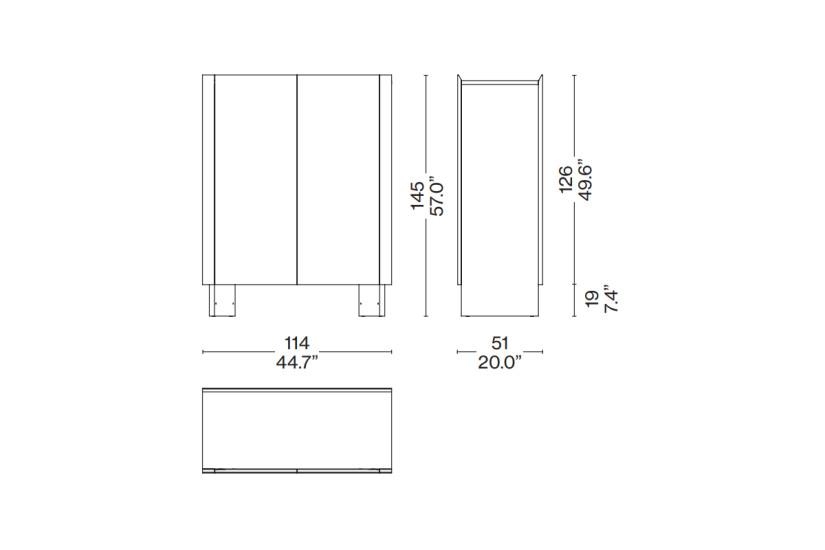 Conteneur Hayama Cassina - 5