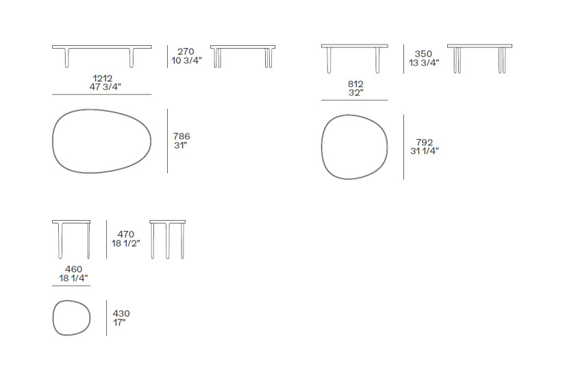 Table d'extérieur Mad Out Poliform - 3
