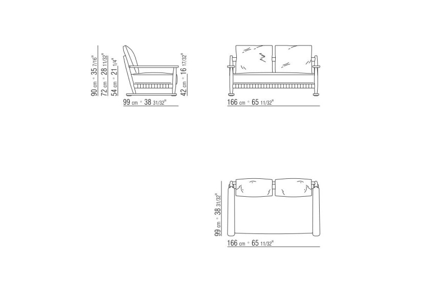 Divano Outdoor Meriggio Flexform - 5