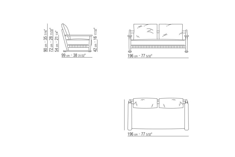 Meriggio Outdoor Sofa