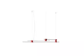 Lampada a sospensione Eitie Triangle Horizontal Cassina - 1