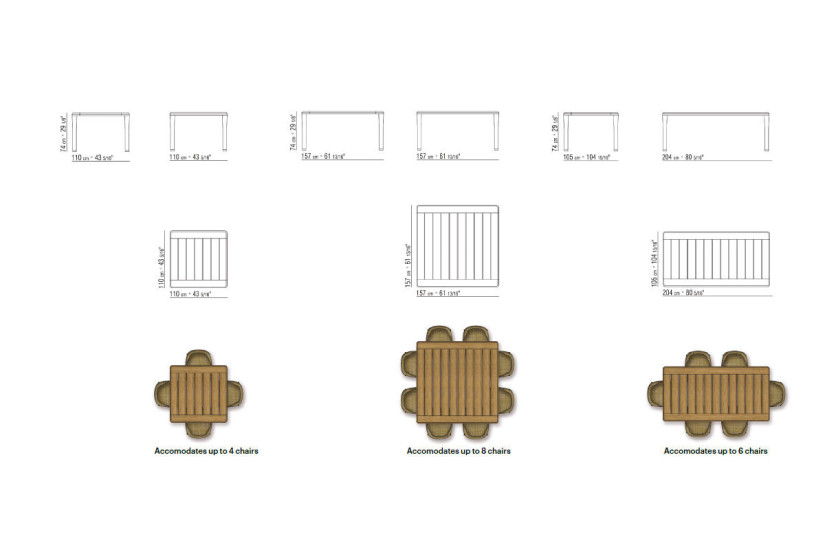 Tavolo Outdoor Kobo Flexform - 5