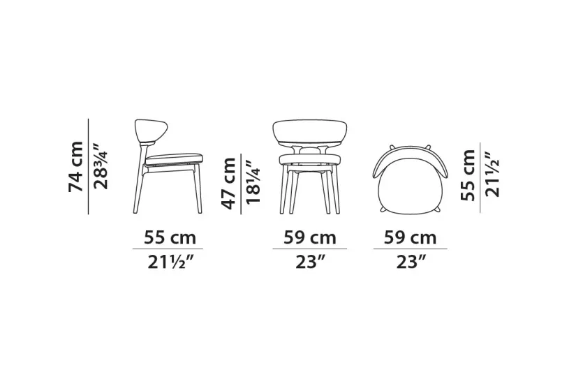 Chaise Clotilde Baxter - 5