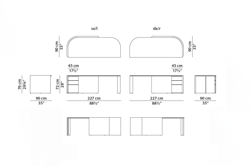 Scrittoio Joni Stone Baxter - 4