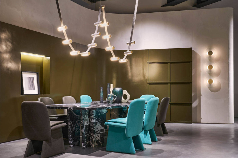 Suspension lamp Wave Baxter - 3