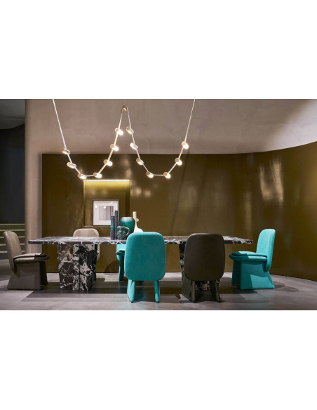 Suspension lampe Wave Baxter - 2