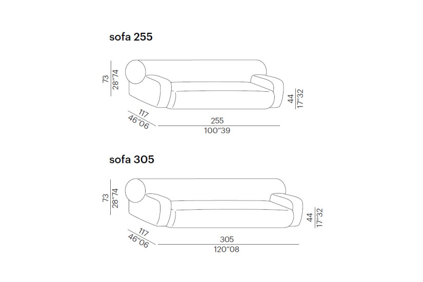 Canapé Oscar Meridiani - 5