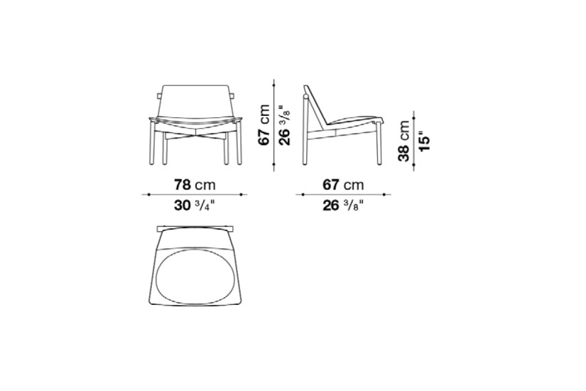 Fauteuil Eryt B&B Italia - 3