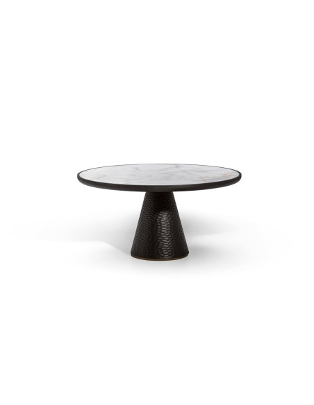 Duo Pedestal Low Table