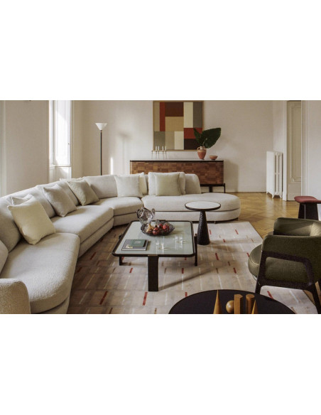 Duo Pedestal Low Table