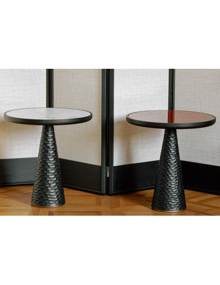 Table basse Duo base à Piedestal Ceccotti Collezioni - 4