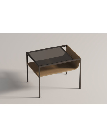 Quiet Lines Bedside Table