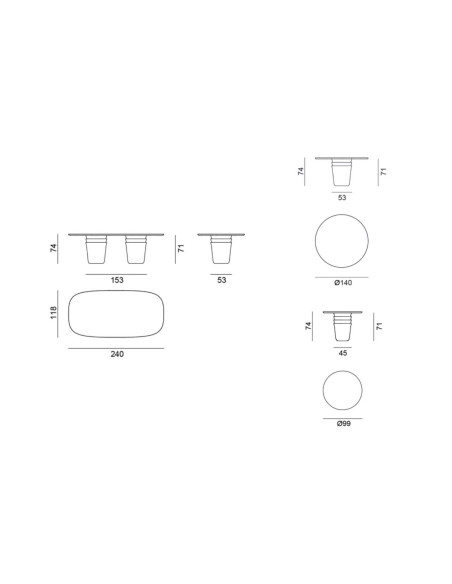 Tavolo Outdoor Kasane Gervasoni - 6
