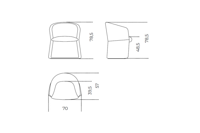 Fauteuil Janette Gallotti & Radice - 2