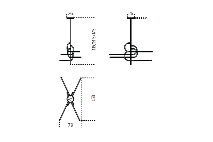 Key-to-Heaven Fix Suspension Lamp