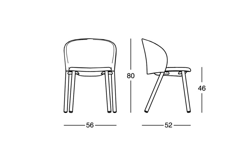 Chaise Daisy Zanotta - 5