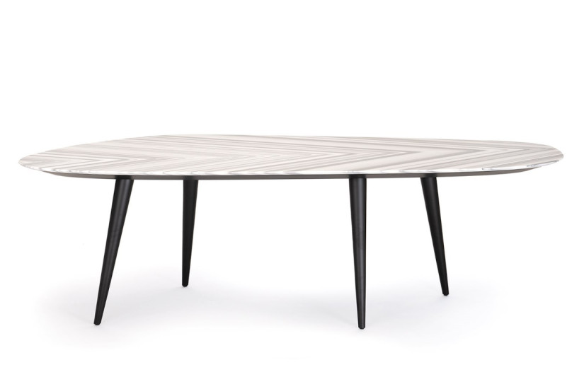 Table Tweed Marble Zanotta - 1