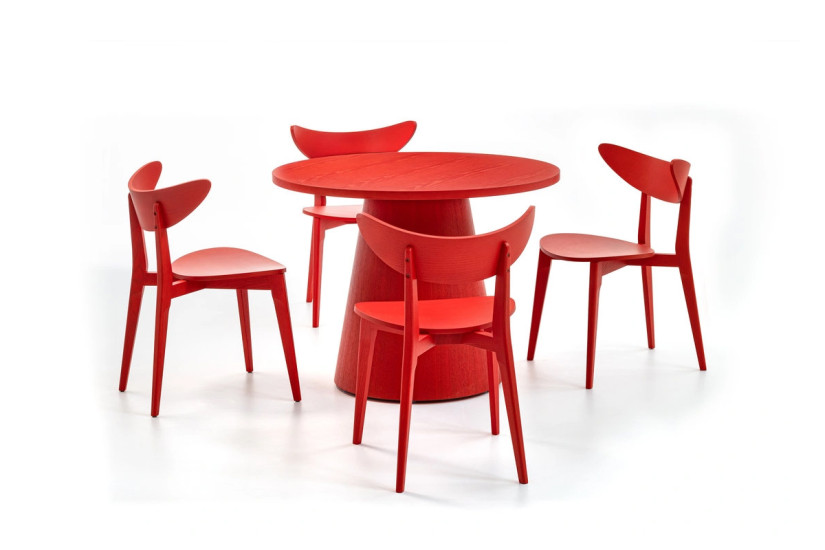 Chaise Wood Wave Diesel with Moroso - 3