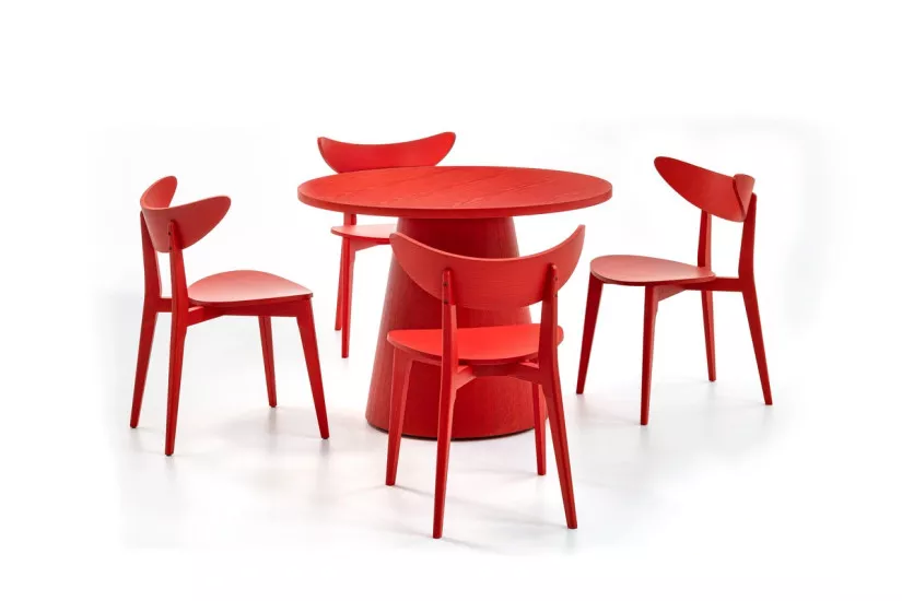 Sedia Wood Wave Diesel with Moroso - 3