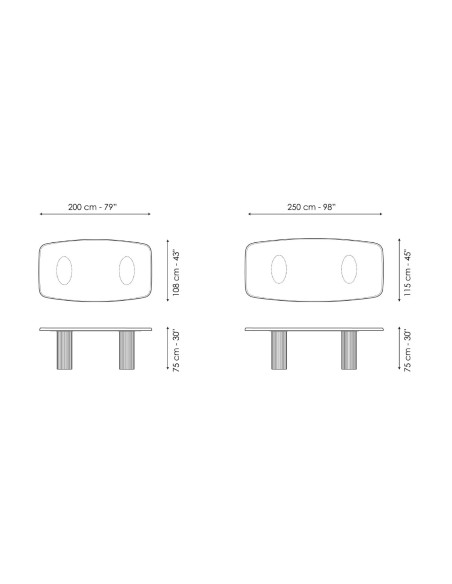 Table Luna Bianca Bonaldo - 6