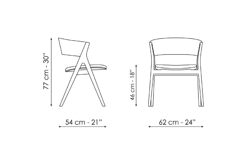 Chaise Remo Bonaldo - 5