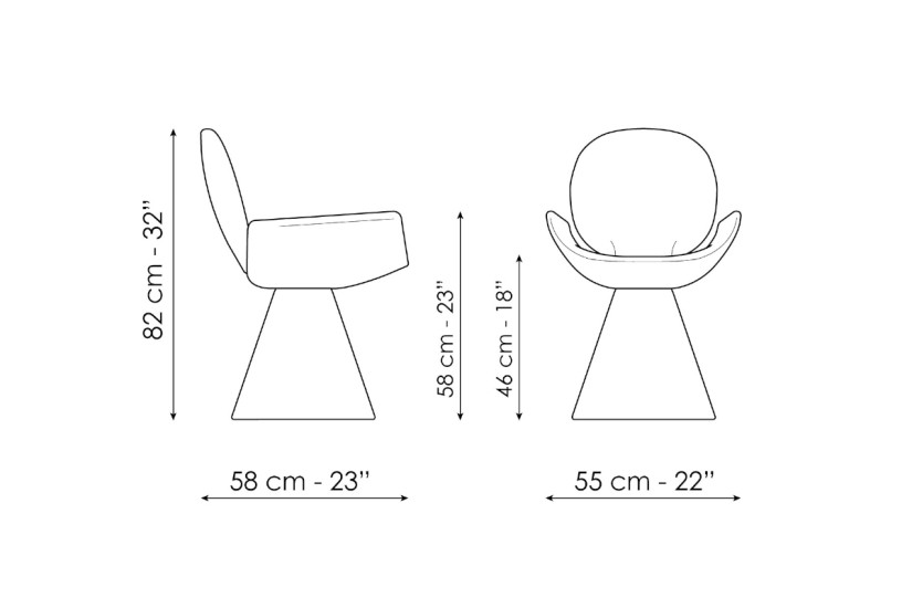 Chaise Youpi Bonaldo - 4