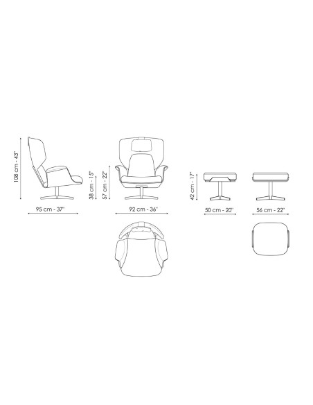 Olos Bergère Armchair