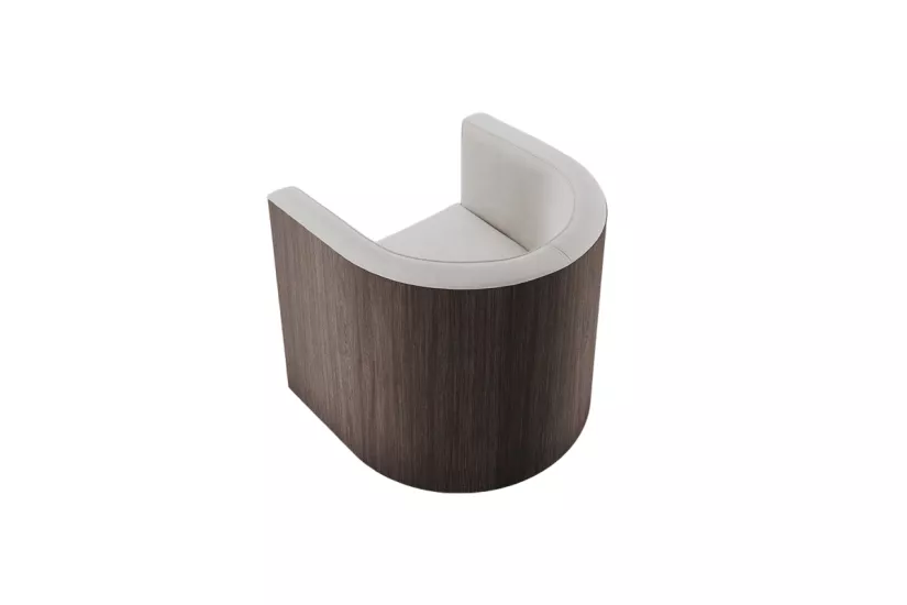 Poltrona Confident Wood Living Divani - 2