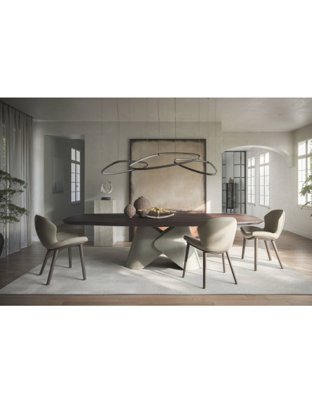 Table Scott Wood Cattelan Italia - 3