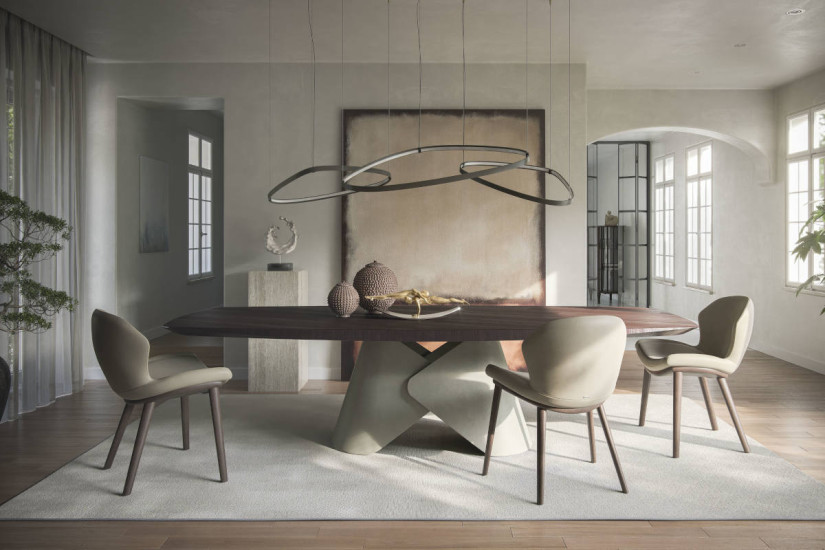 Table Scott Wood Cattelan Italia - 3