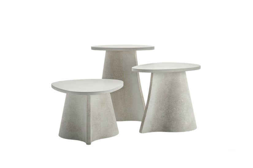 Tavolino Outdoor Fossil MDF Italia - 1